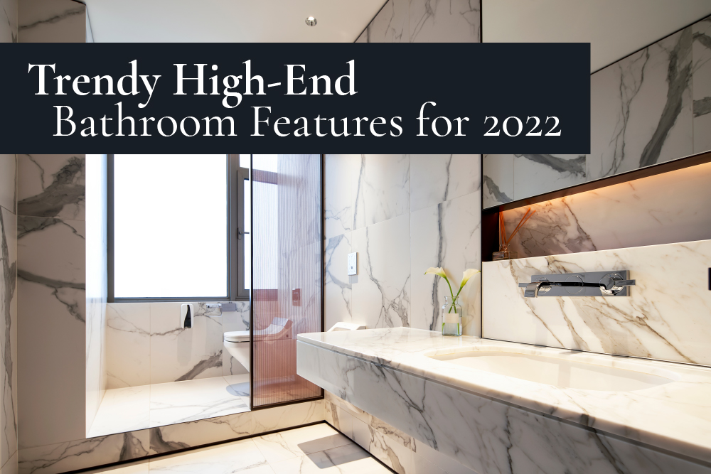 The latest looks in high-end bathrooms and where to find them on the market