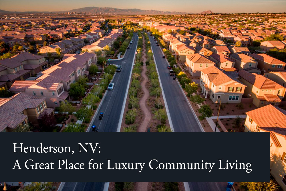 luxury community living henderson